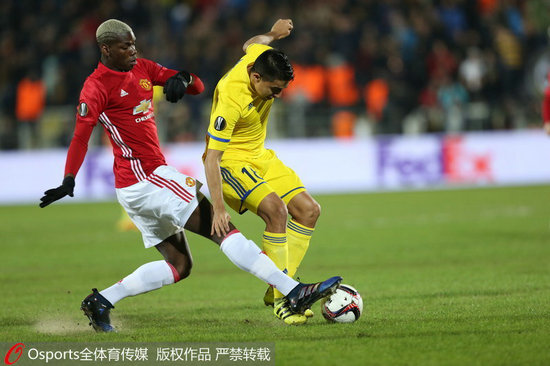 莱比锡战平利物浦，博格巴乌龙送礼欧联杯